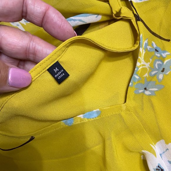 Cabi M Light Weight Top with Cami and Peplum Overlay - Picture 6 of 11